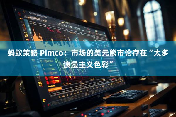 蚂蚁策略 Pimco：市场的美元熊市论存在“太多浪漫主义色彩”