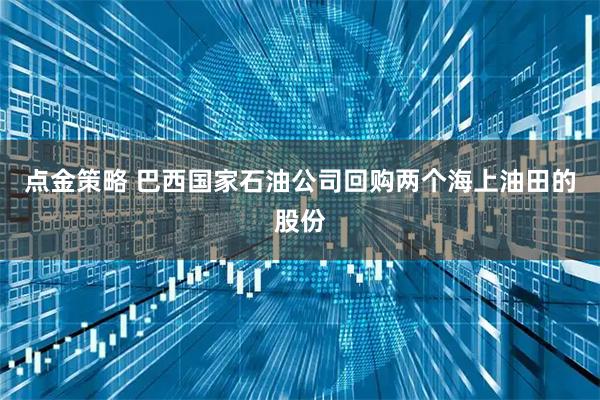 点金策略 巴西国家石油公司回购两个海上油田的股份